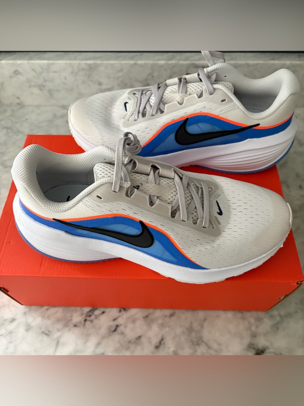 Nike Downshifter 14 Blue Orange White Mens Running Shoe Sneaker MULTIPLE SIZES